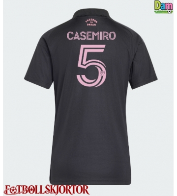 Inter Miami Casemiro #5 Bortatröja Dam 2026-27 Kortärmad